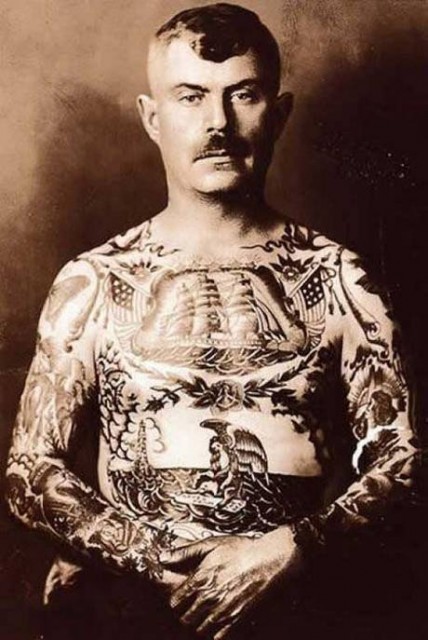 As tatuagens no passado