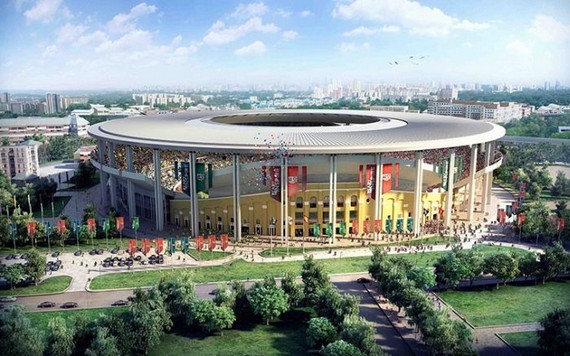 Projetos de estádios para a copa da Rússia em 2018