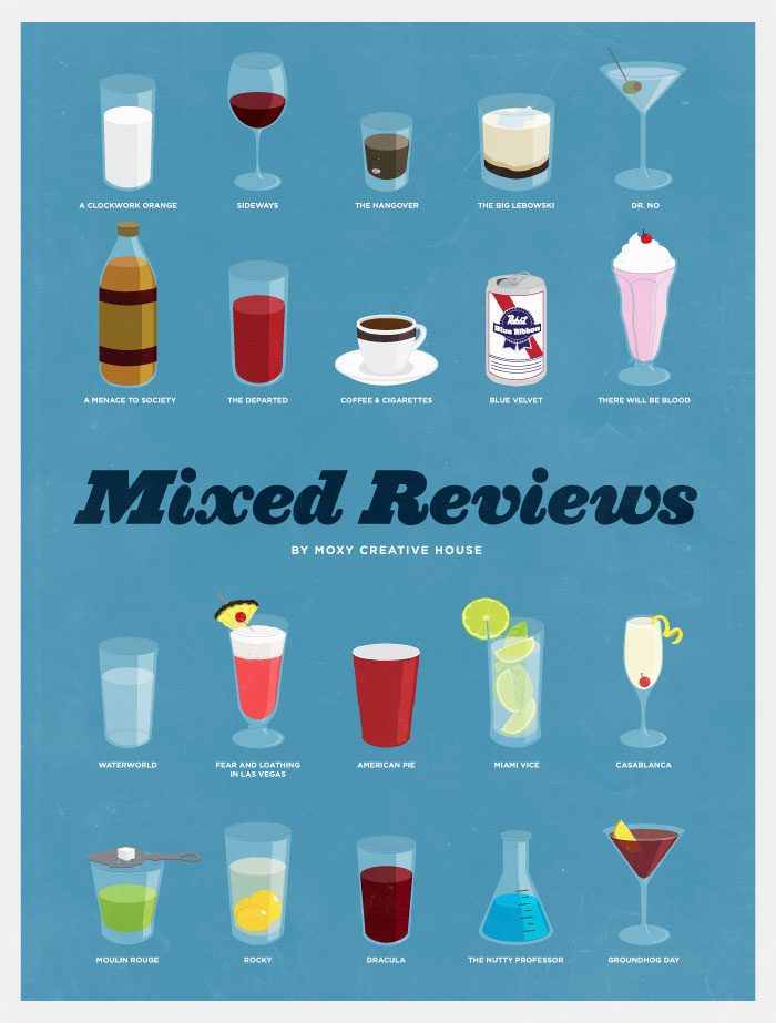 20 drinks famosos de filmes famosos
