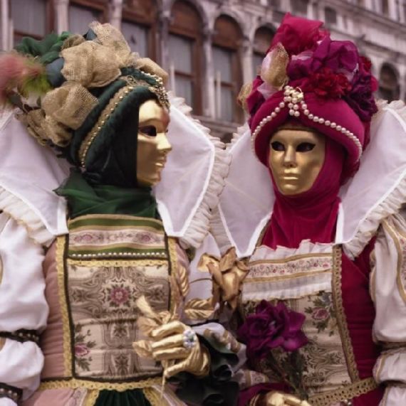 As belas e misteriosas máscaras do carnaval de Veneza